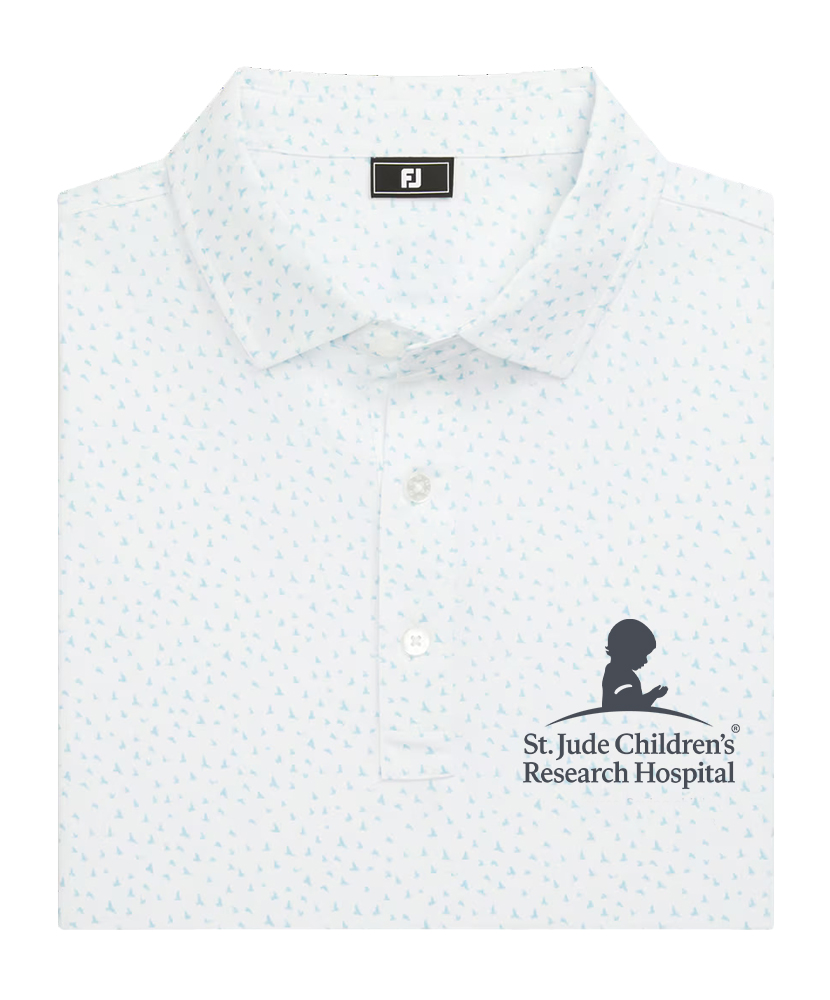 Primary image St. Jude FootJoy Bird Lisle Polo